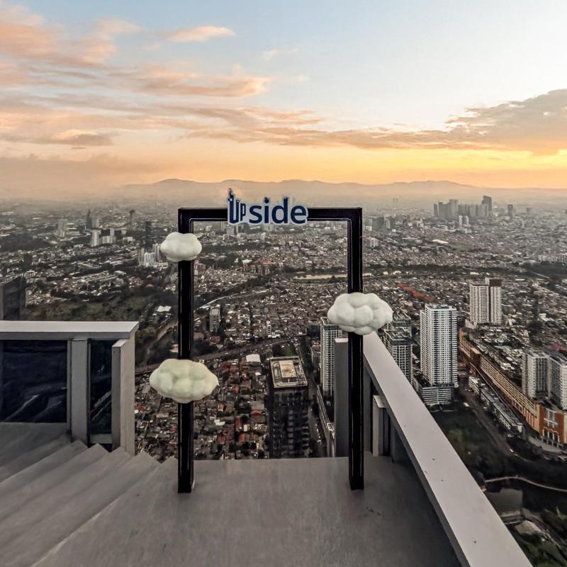Up at Thamrin Nine Observatory Deck in Jakarta photo 3