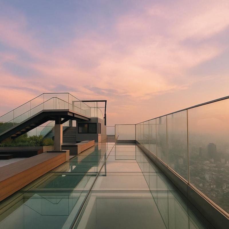 Up at Thamrin Nine Observatory Deck in Jakarta photo 5